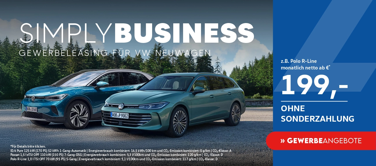 Gewerbe VW Leasing