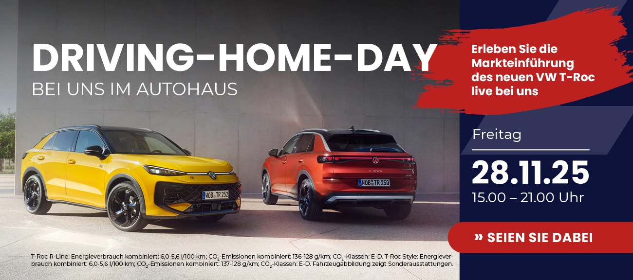 T-Roc Driving-Home-Day