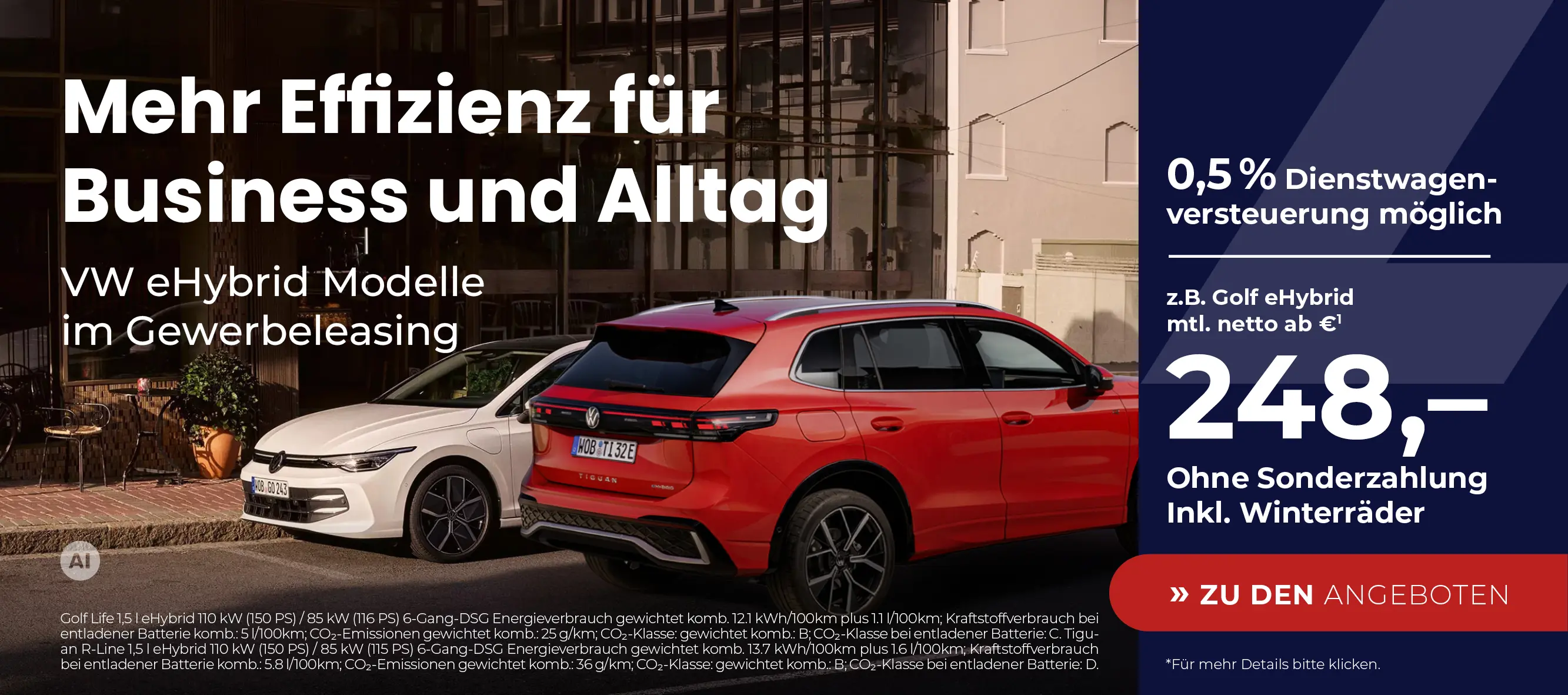 VW eHybrid Gewerbe
