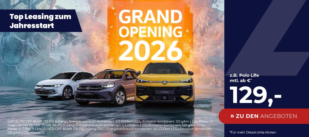 VW Opening 2026