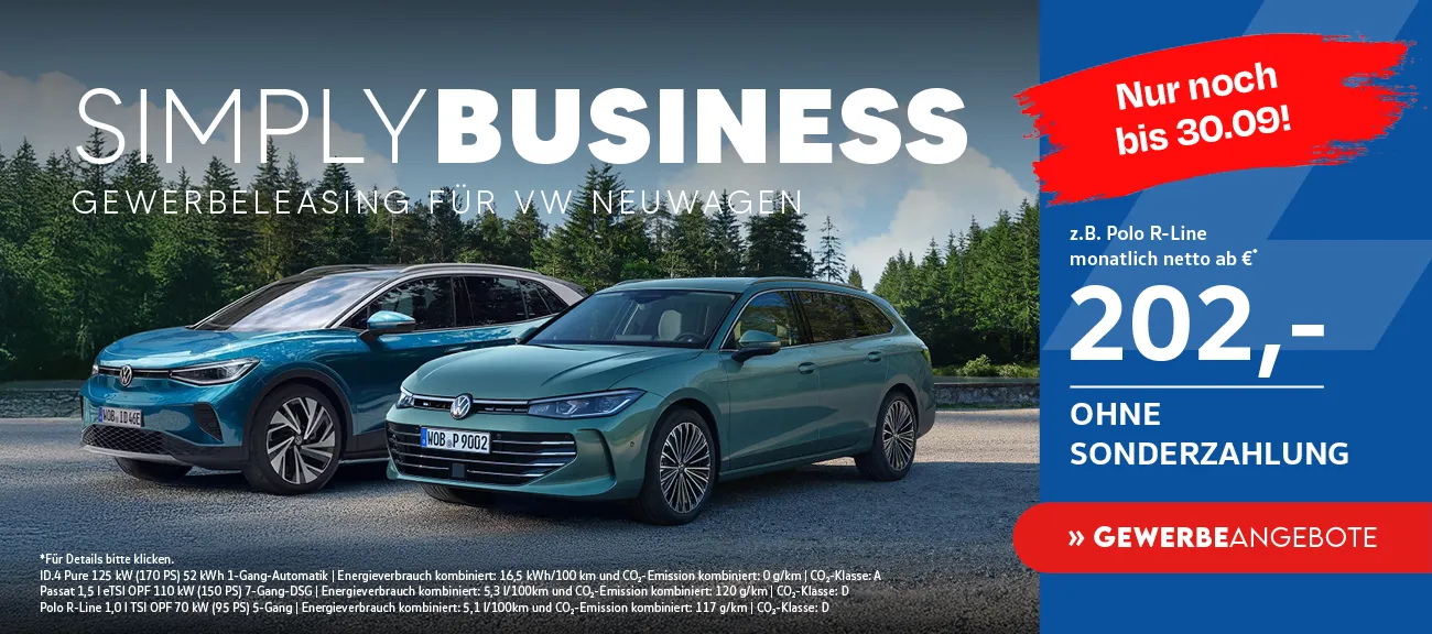 Gewerbe VW Leasing