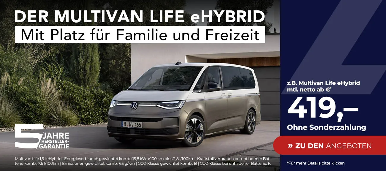 Slider Multivan eHybrid