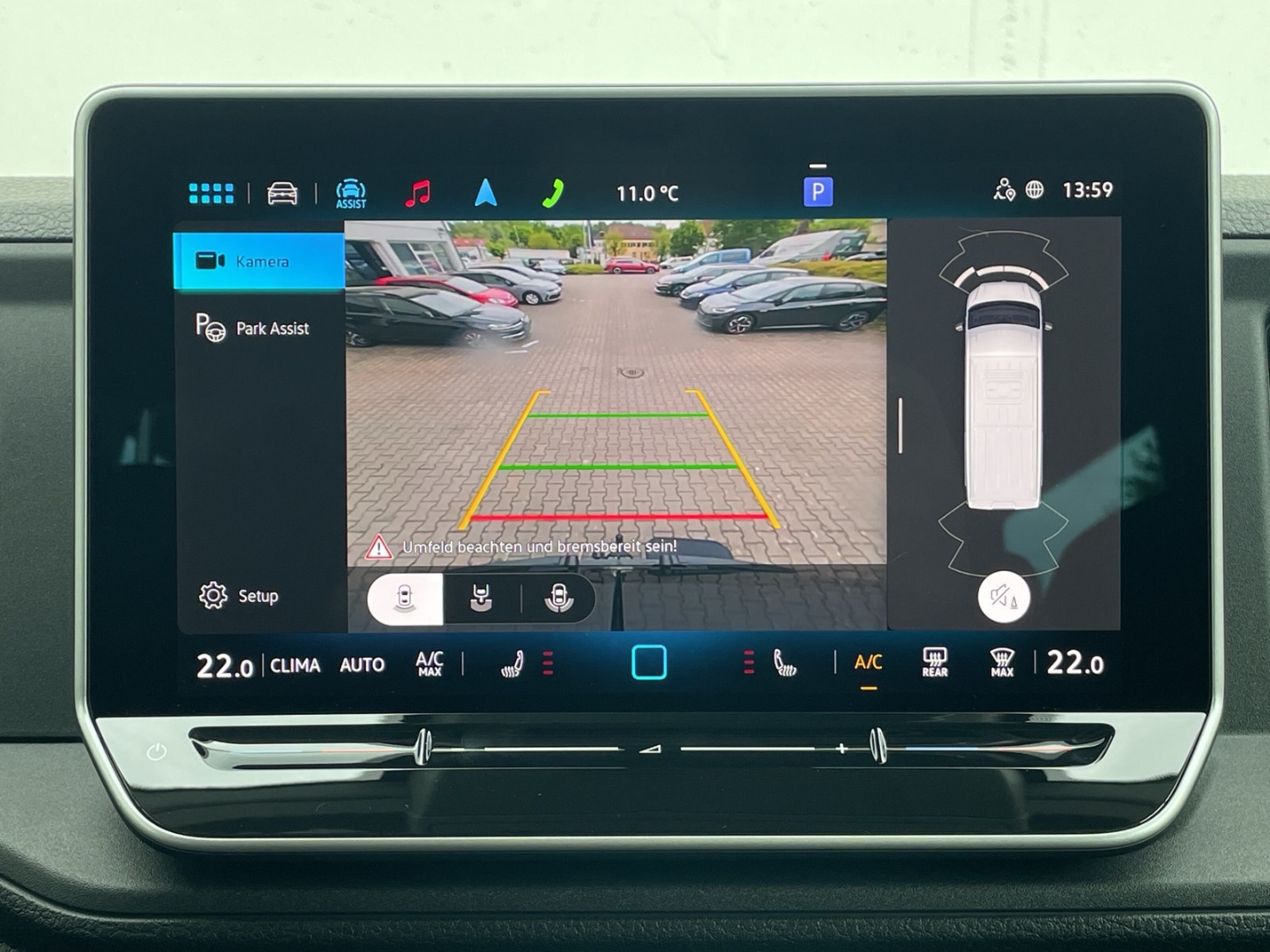 Crafter 35 2.0 TDI Autom. 9-Sitzer/LED/Standhzg/Kamera/ACC/Navi/App-Connect/Sitzhzg