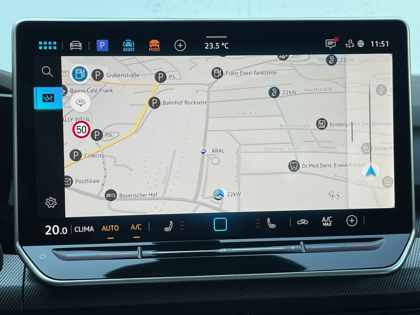 Golf VIII R-Line 1.5eTSI DSG HUD/AHK/Navi/Kamera/ACC/App-Connect/