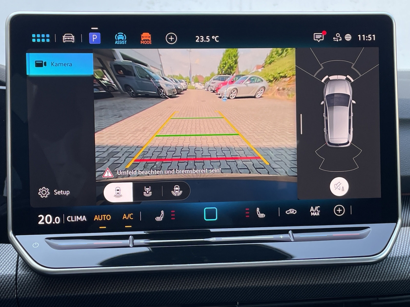 Golf VIII R-Line 1.5eTSI DSG HUD/AHK/Navi/Kamera/ACC/App-Connect/