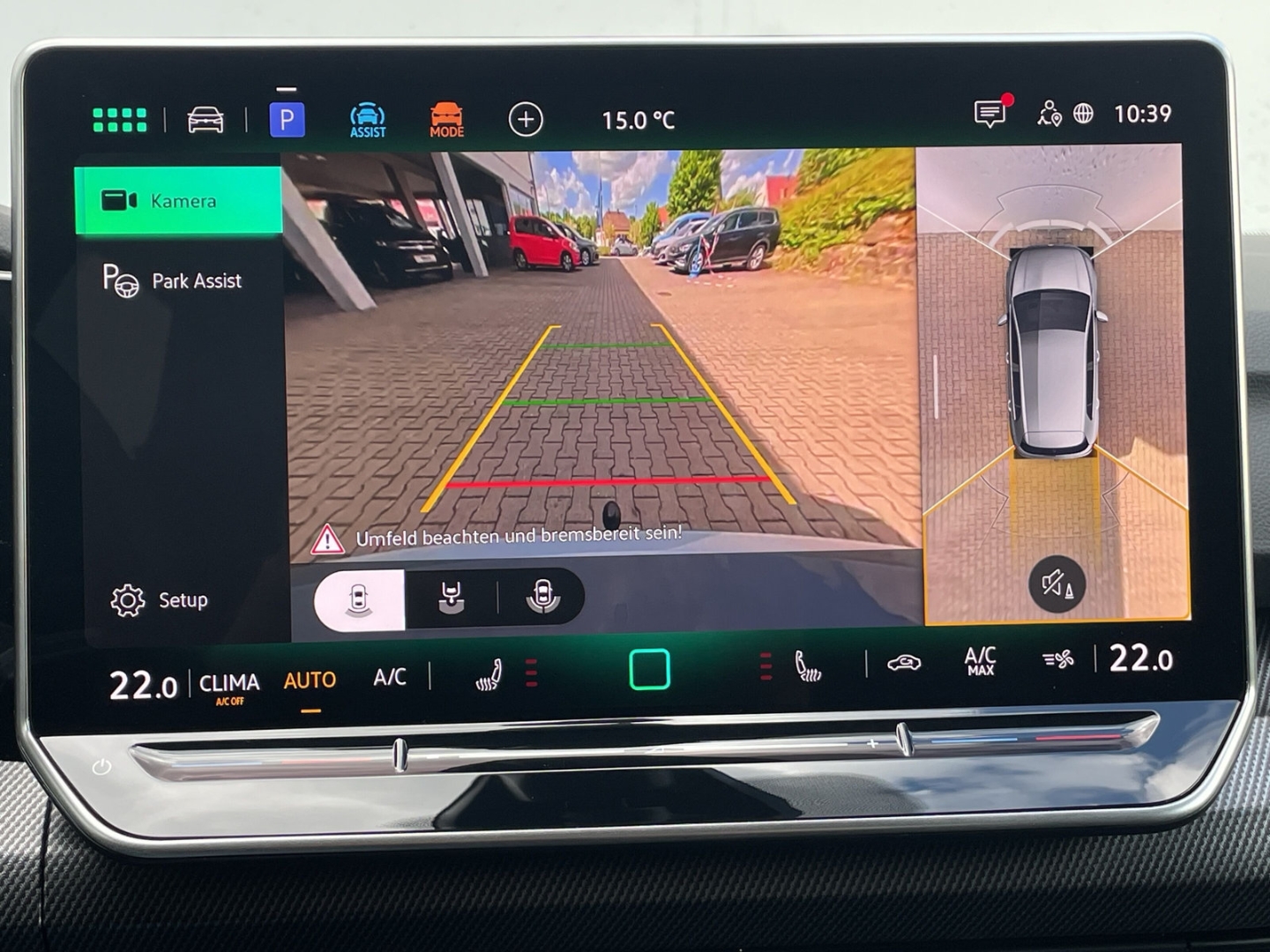Golf VIII 1.5 eTSI DSG R-Line AHK/360°Kamera/HUD/Navi