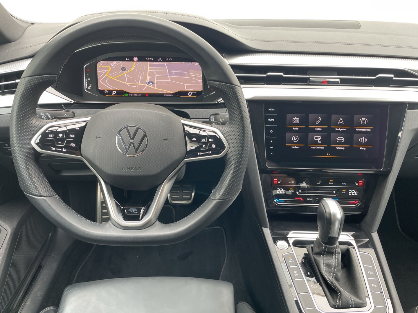 Arteon SB 2.0TDI R-Line 4M Pano/AHK/Standhzg/H&K/DCC/Kamera/ACC/Navi/Keyless