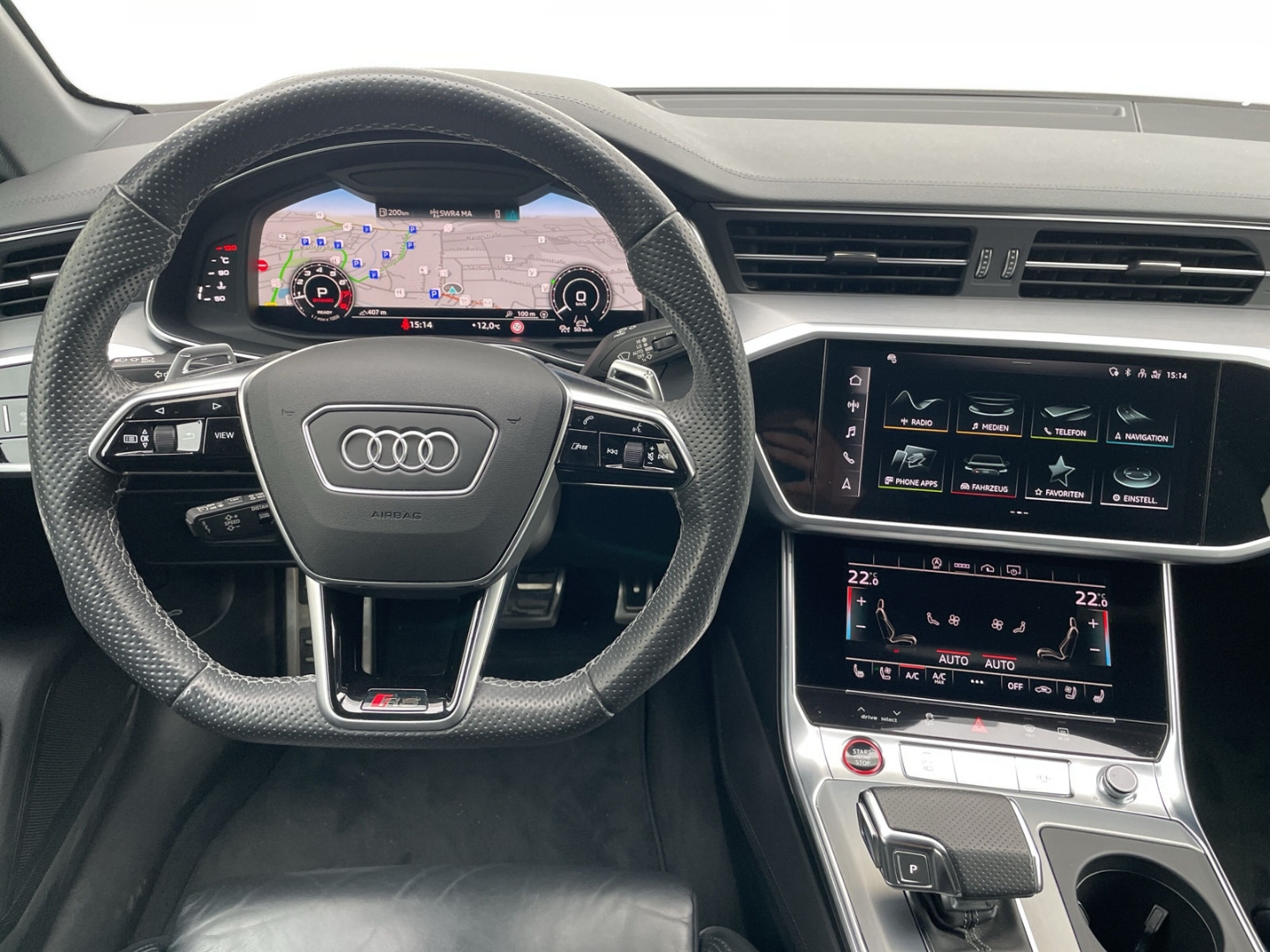RS6 Avant AHK/B&O/RS-AGA/Matrix/AIR susp/280km/h/ACC/Keyless/Leder