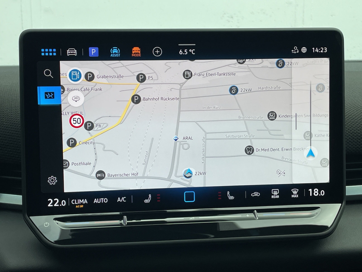T-Roc R-Line 1.5eTSI DSG HUD/360°Kamera/Navi/ACC