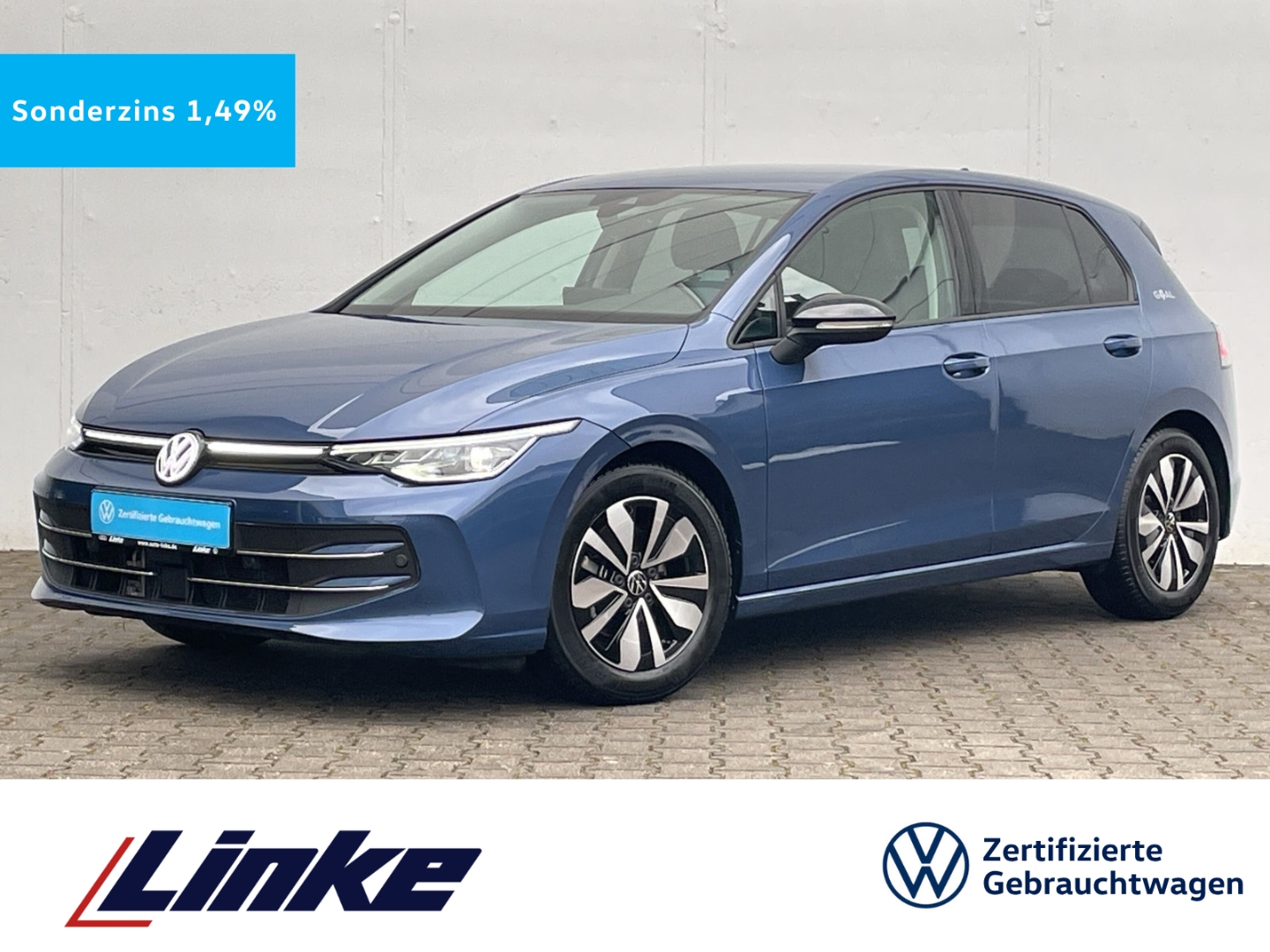 Golf VIII 1.5 eTSI DSG Goal AHK/Kamera/IQ.Light/ACC/Nav...