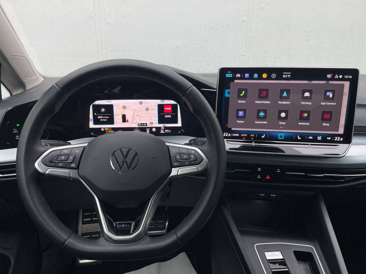 Golf VIII 1.5 eTSI DSG Goal AHK/Kamera/IQ.Light/ACC/Navi/App-Connect