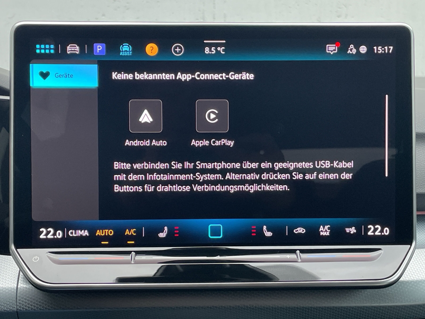 Golf VIII 1.5 eTSI DSG Goal AHK/Kamera/IQ.Light/ACC/Navi/App-Connect