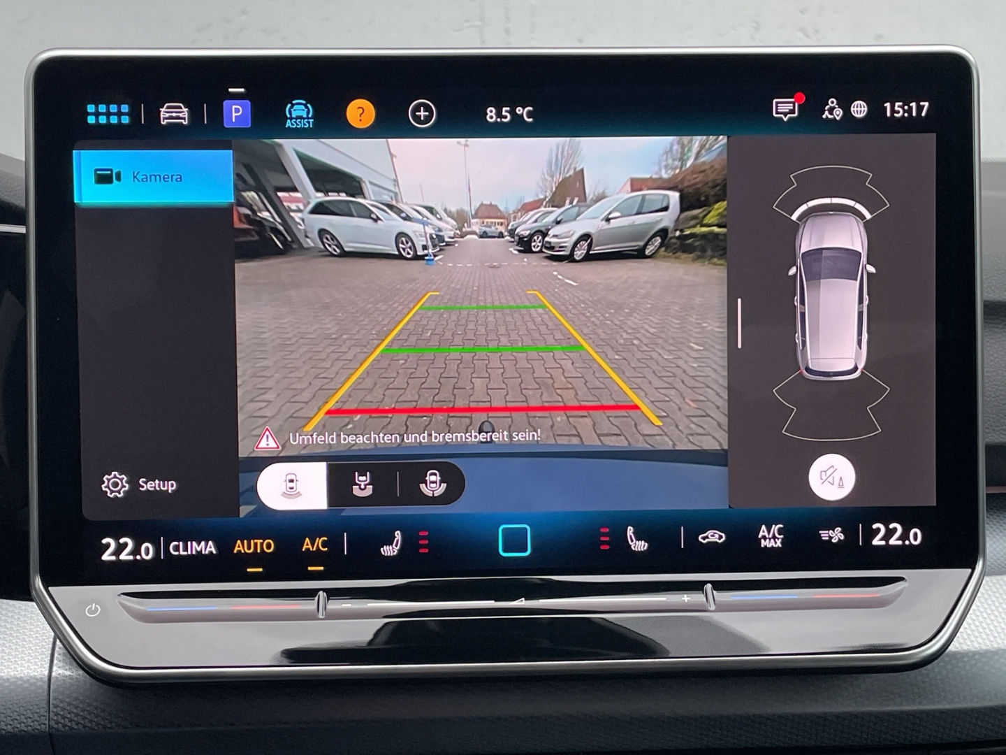 Golf VIII 1.5 eTSI DSG Goal AHK/Kamera/IQ.Light/ACC/Navi/App-Connect