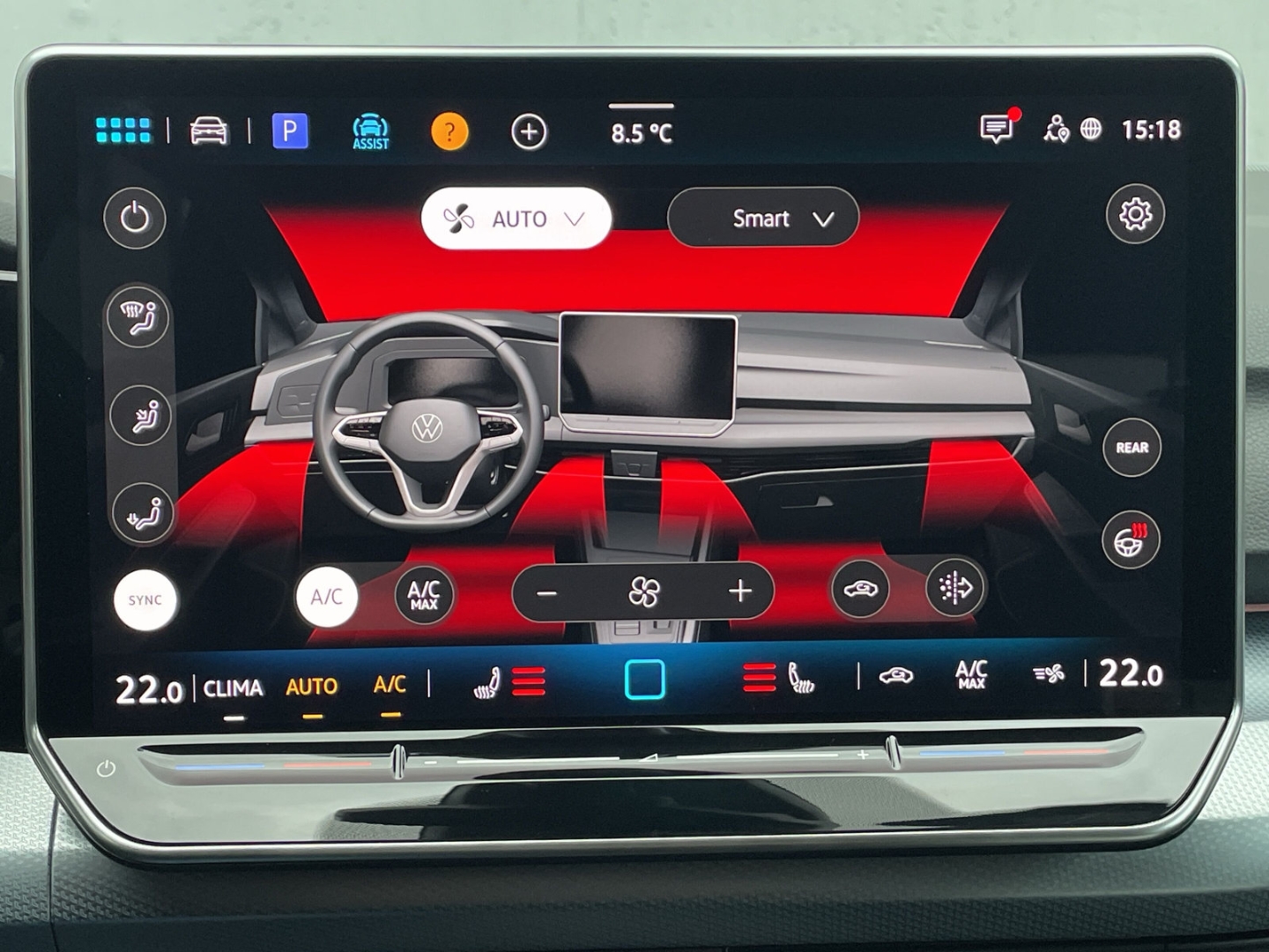 Golf VIII 1.5 eTSI DSG Goal AHK/Kamera/IQ.Light/ACC/Navi/App-Connect