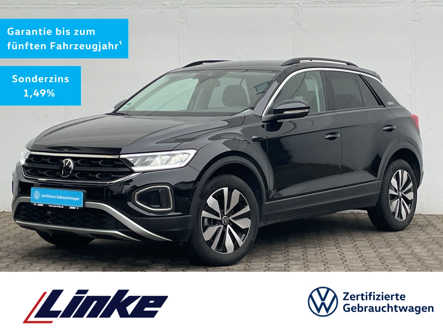 T-Roc 1.0 TSI Goal AHK/Kamera/ACC/Navi/App-Con. LED