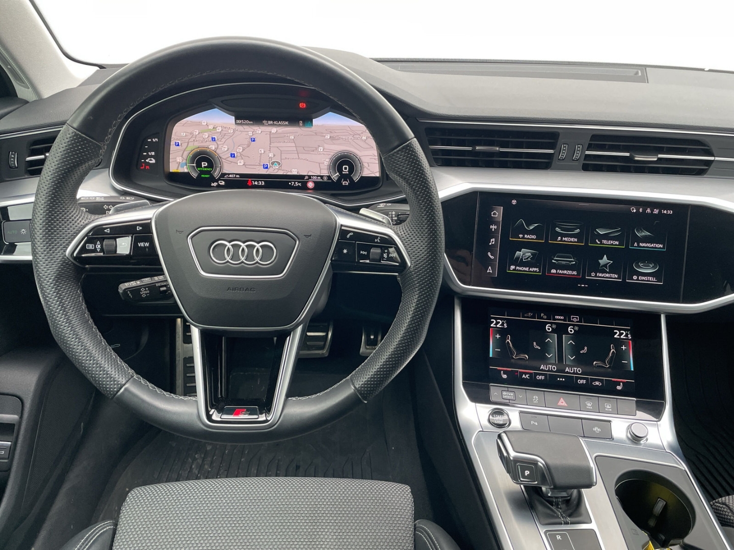 A6 Avant 55 TFSI e quattro S-line Kamera/AHK/ACC/App-Connect/el.Heckklappe/Matrix/Navi