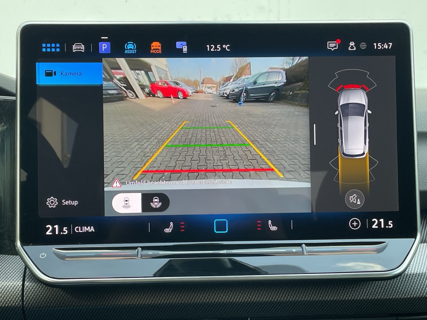 Golf VIII 1.5 eTSI DSG R-Line Pano/Standhzg/CAM /App-Connect/LED/ACC