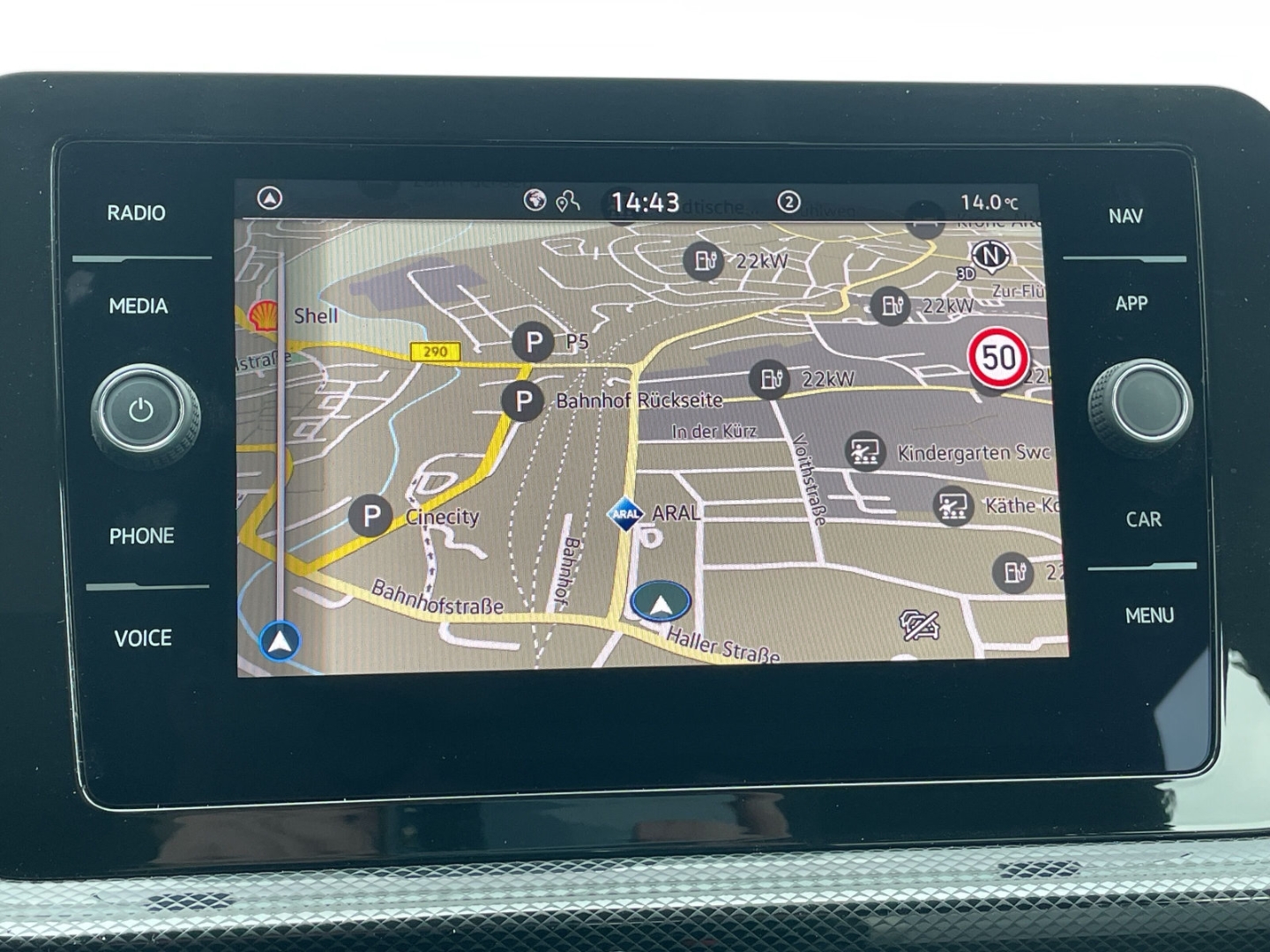 T-Cross 1.0 TSI Life Kamera/Navi/App-Connect/ACC/Sitzhzg/2-Zonen Klima