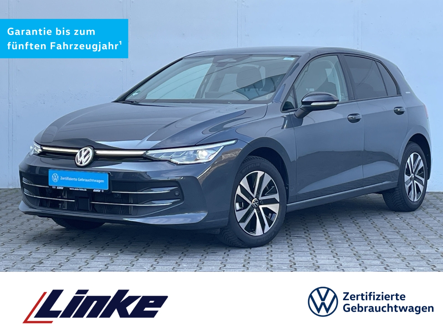 Golf VIII 1.5 eTSI DSG Energy AHK/Kamera/ACC/Navi/App-Connect/LED-Plus