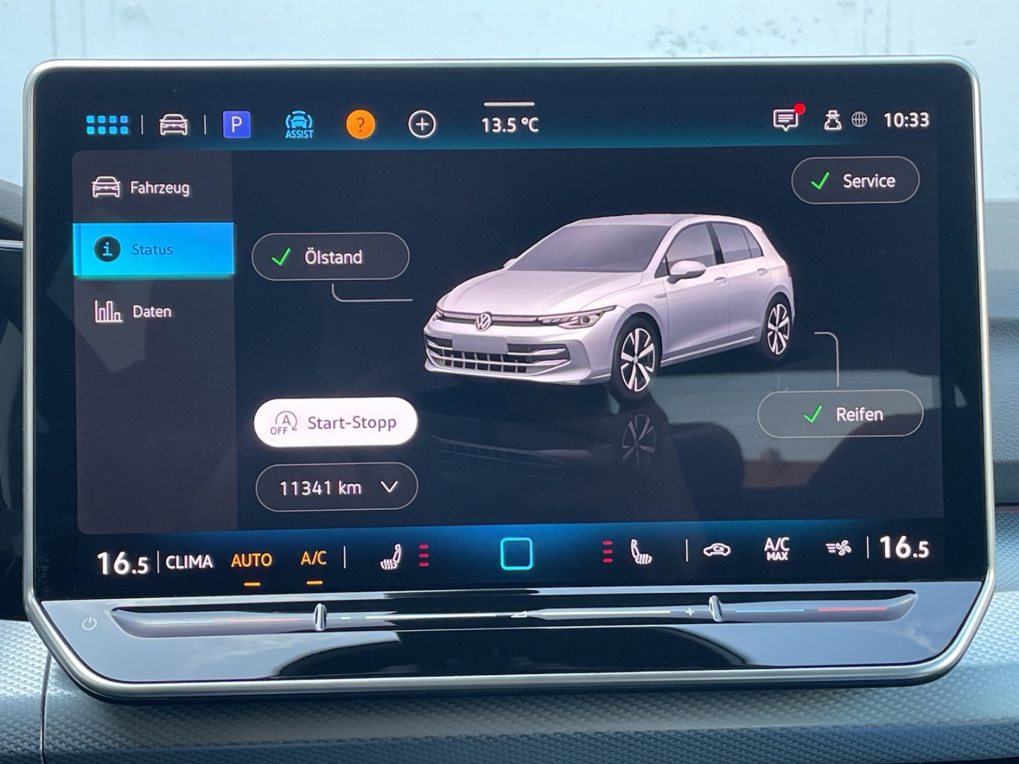 Golf VIII 1.5 eTSI DSG Energy AHK/Kamera/ACC/Navi/App-Connect/LED-Plus