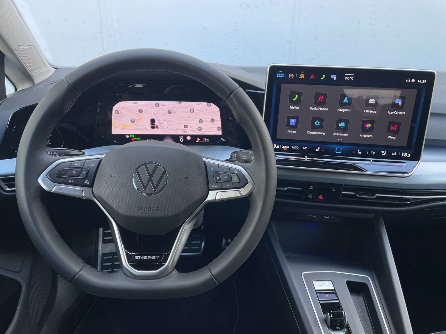 Golf VIII 1.5 eTSI DSG Energy AHK/ACC/Navi/LED Plus/Lenkradhzg/App-Connect