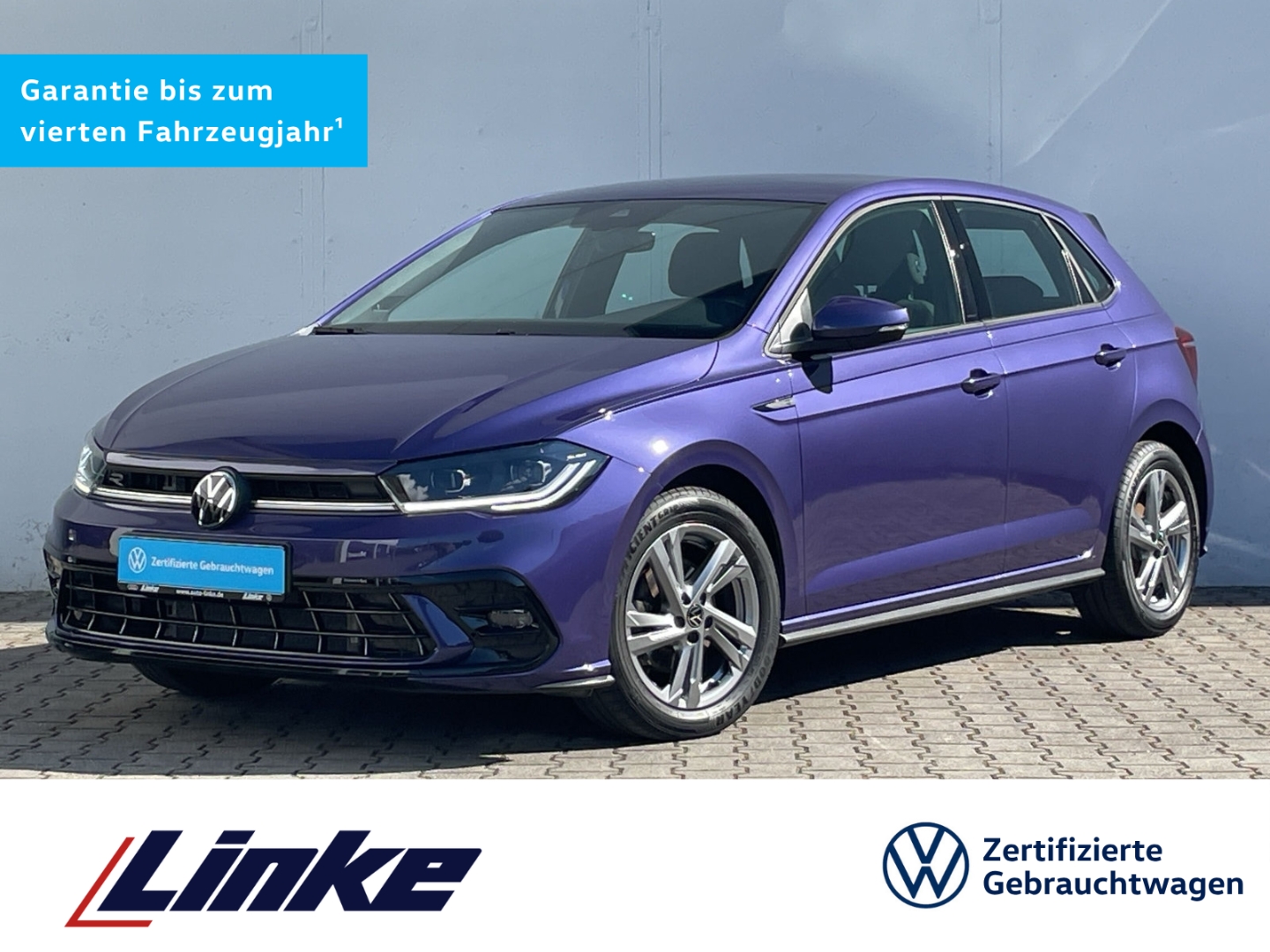 Polo 1.0 TSI DSG R-Line Matrix/beats/ACC/App-Con/Sportf...