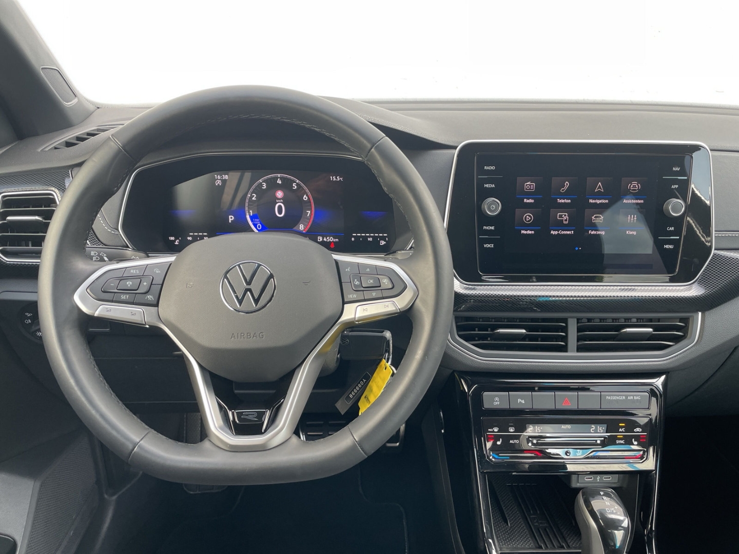 T-Cross 1.5 TSI DSG R-Line AHK/Kamera/Navi/App-Connect/ACC/Travelassist