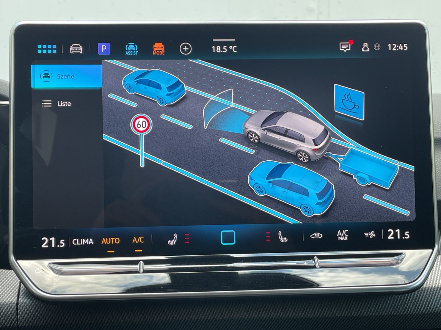 Golf VIII 1.5eTSI DSG R-Line AHK/Kamera/IQ.Light/HUD/Navi/ACC/App-Connect/