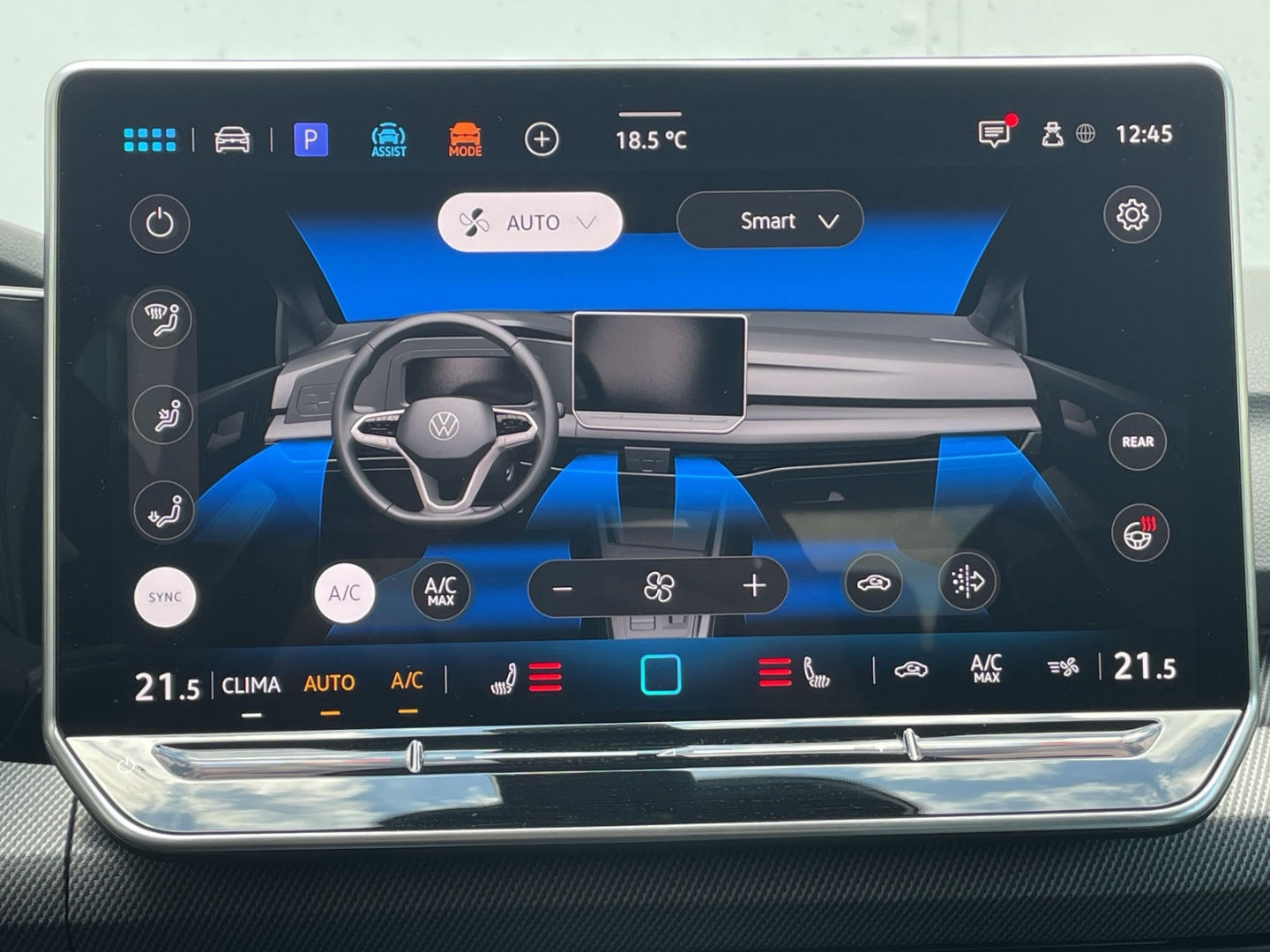 Golf VIII 1.5eTSI DSG R-Line AHK/Kamera/IQ.Light/HUD/Navi/ACC/App-Connect/