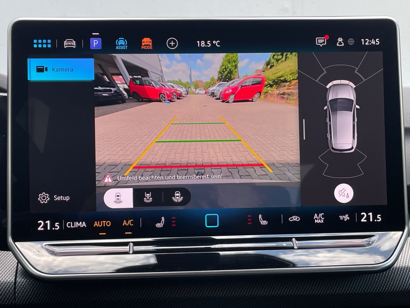 Golf VIII 1.5eTSI DSG R-Line AHK/Kamera/IQ.Light/HUD/Navi/ACC/App-Connect/