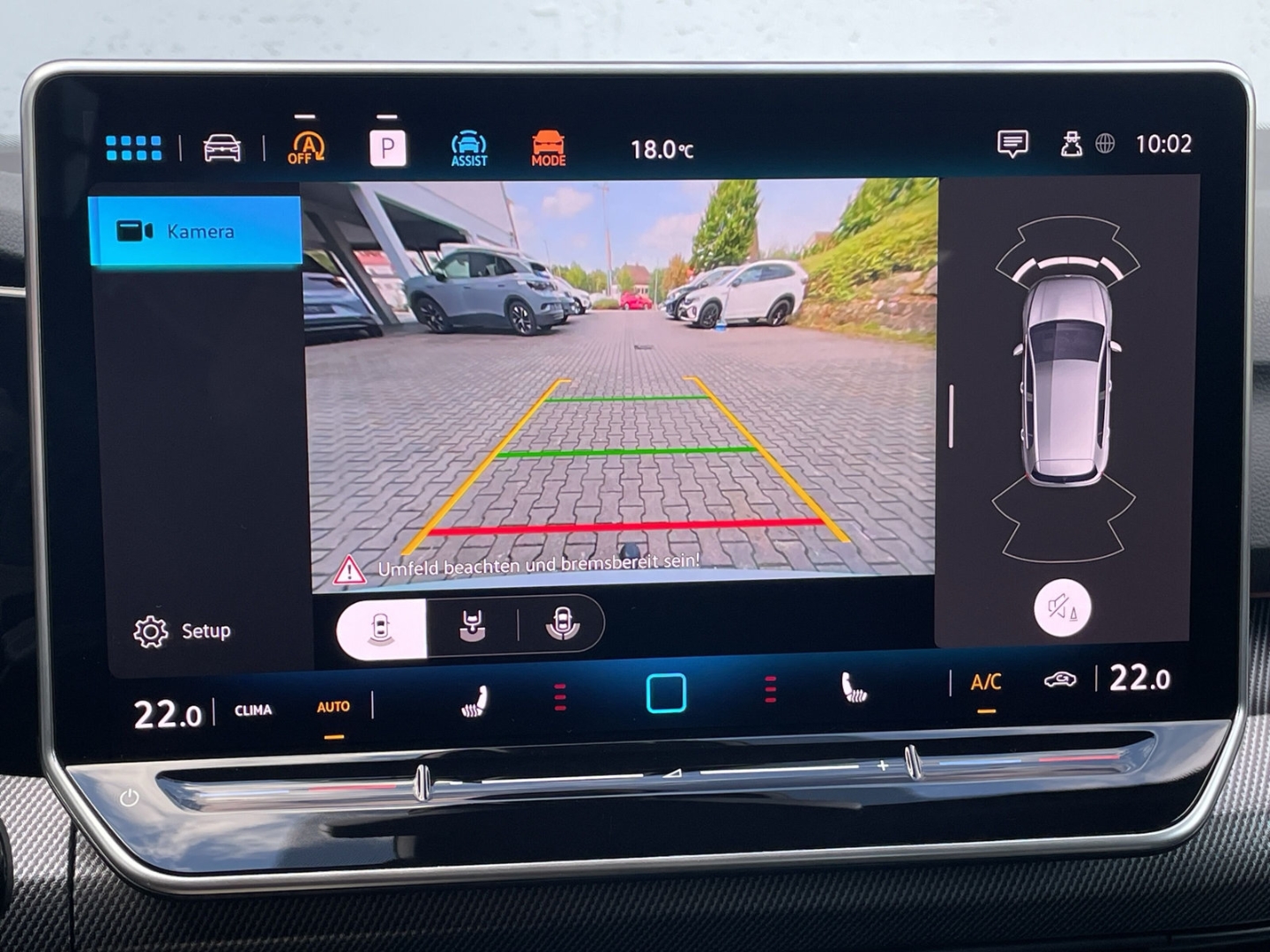 Golf VIII 1.5 eTSI DSG R-Line Black Style Matrix/AHK/HUD/Kamera/Navi/App-Connect/ACC