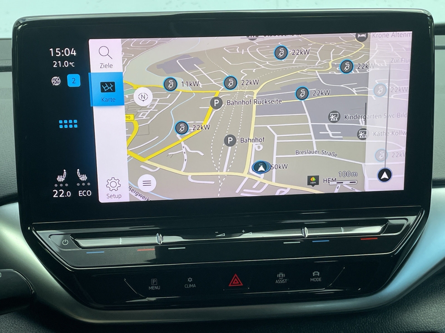 ID.4 Pro Performance AHK/HUD/Kamera/DCC/Keyless/Navi/App-Connect/Velours/21''/