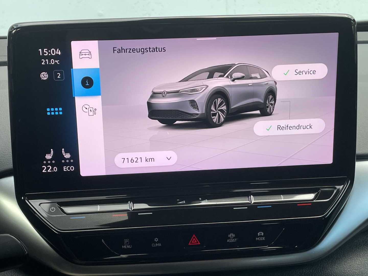 ID.4 Pro Performance AHK/HUD/Kamera/DCC/Keyless/Navi/App-Connect/Velours/21''/
