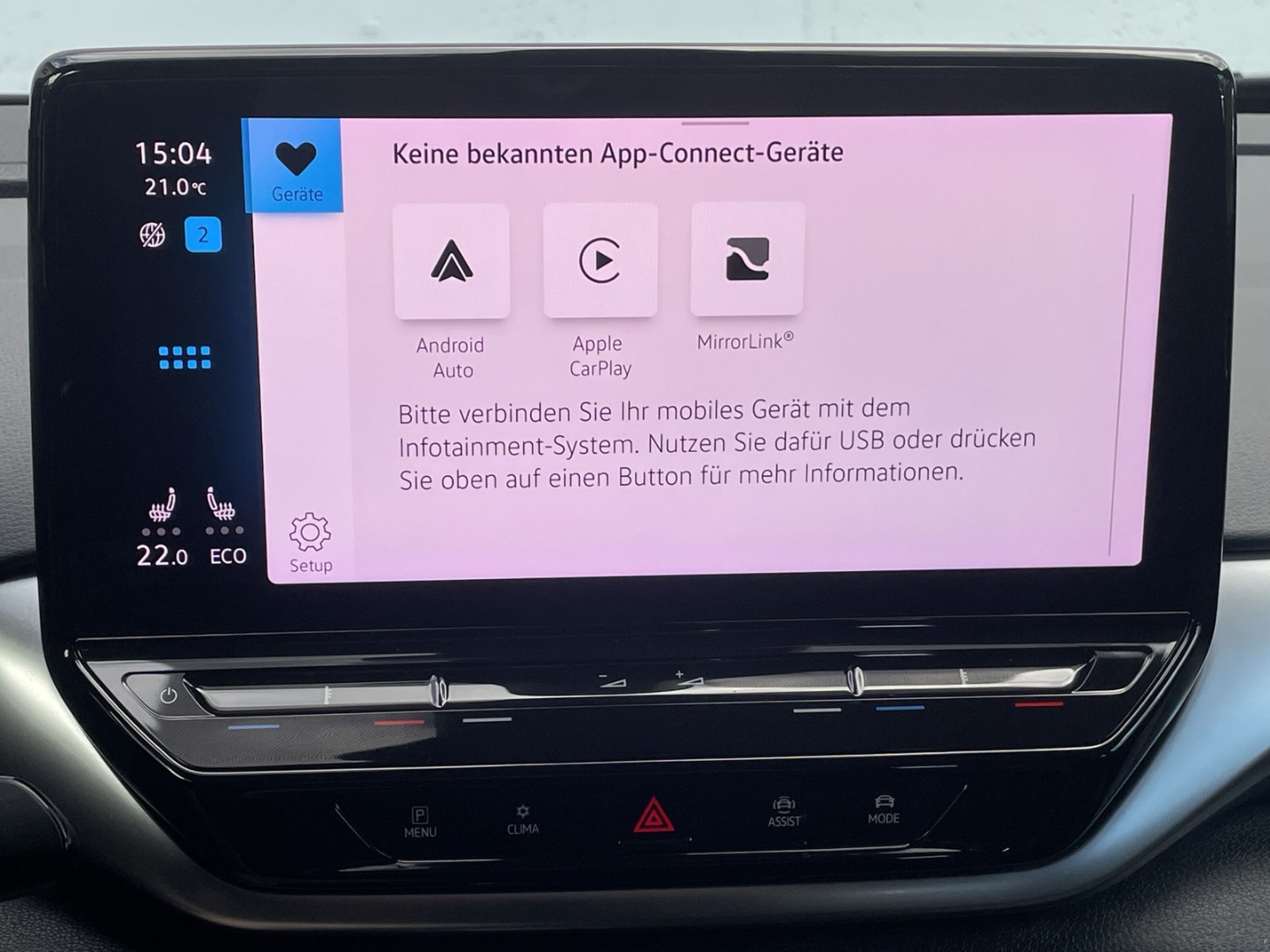 ID.4 Pro Performance AHK/HUD/Kamera/DCC/Keyless/Navi/App-Connect/Velours/21''/