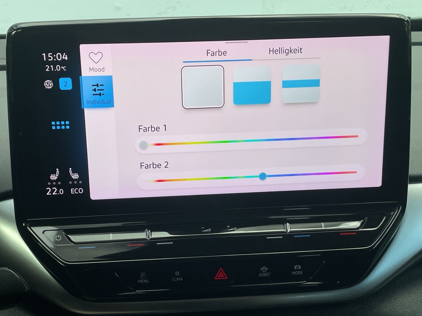 ID.4 Pro Performance AHK/HUD/Kamera/DCC/Keyless/Navi/App-Connect/Velours/21''/