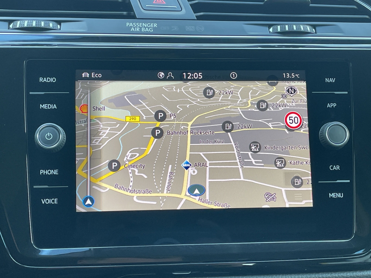 Touran 1.5 TSI DSG Highline AHK/Kamera/LED/Navi/App-Connect/ACC/Travel/Spurwechsel/el.Heckklappe