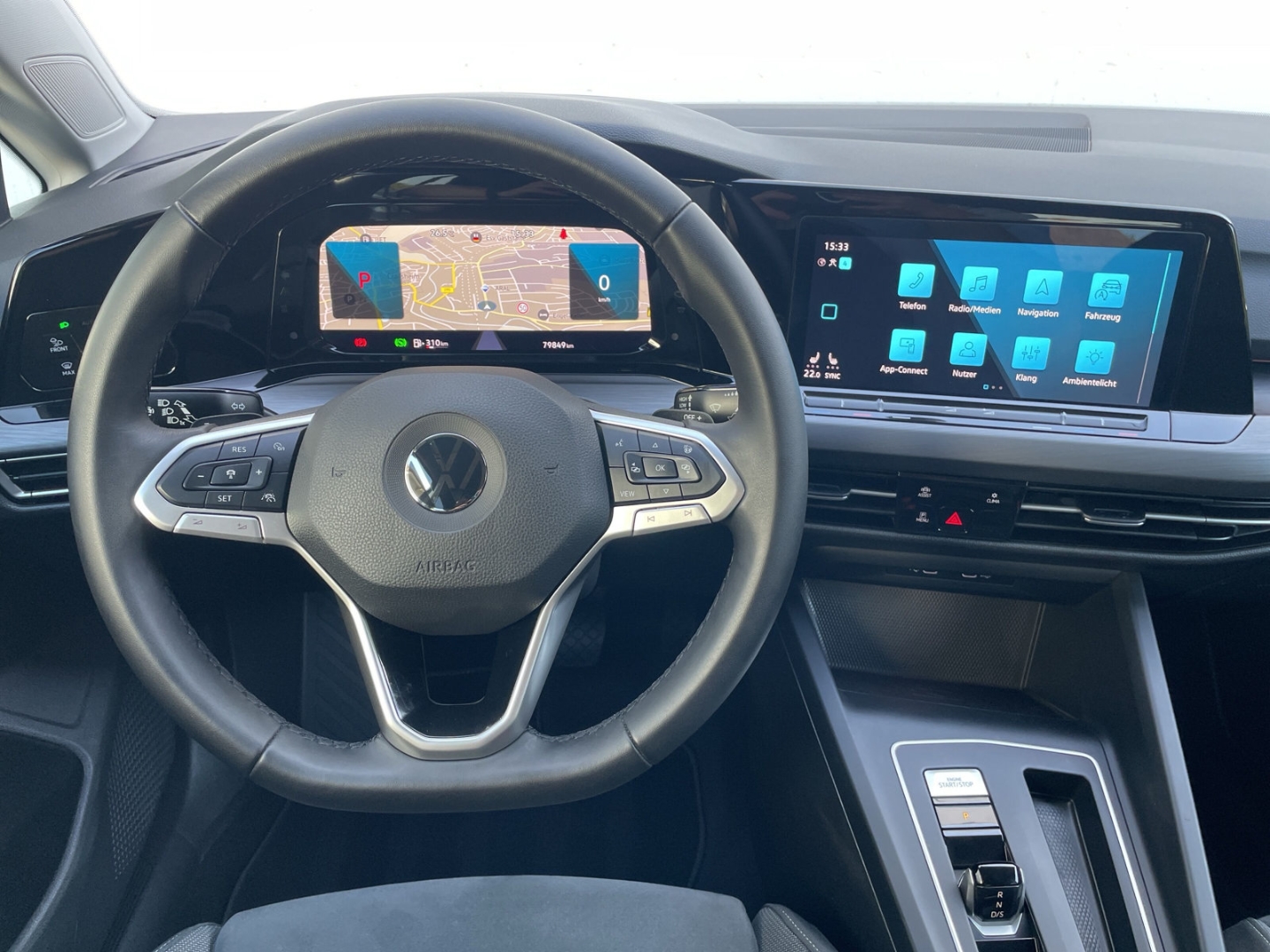 Golf VIII 1.5 eTSI DSG Style AHK/Kamera/Navi/ACC/App-Connect/ergoActive/Keyless/LED Plus