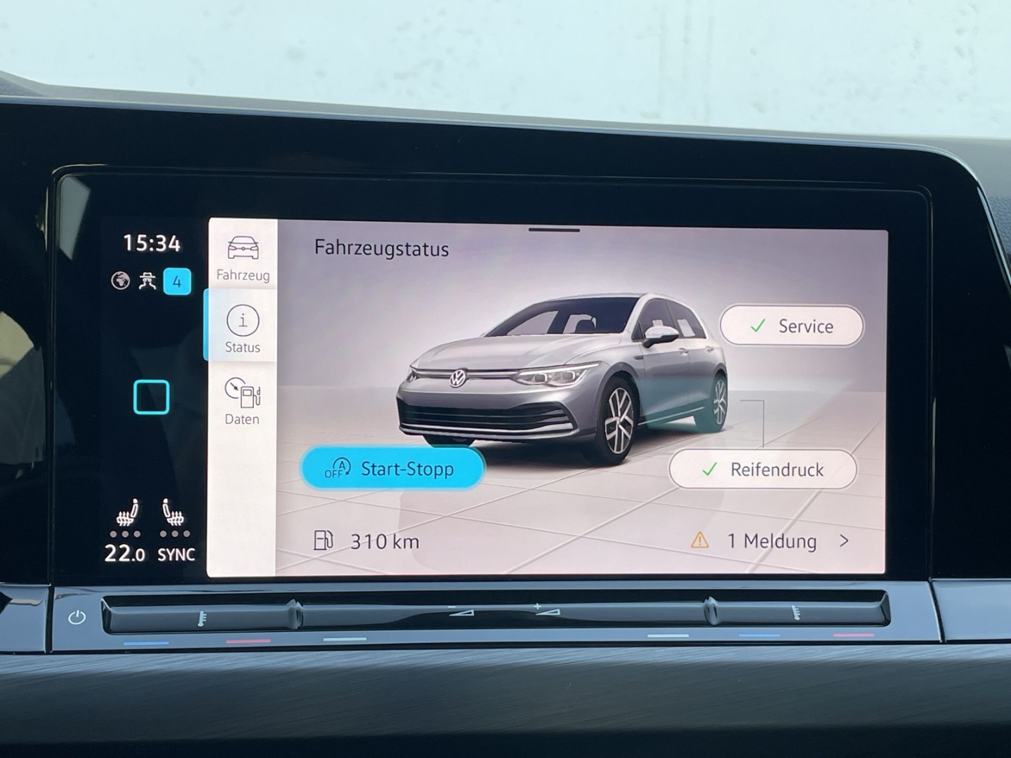 Golf VIII 1.5 eTSI DSG Style AHK/Kamera/Navi/ACC/App-Connect/ergoActive/Keyless/LED Plus