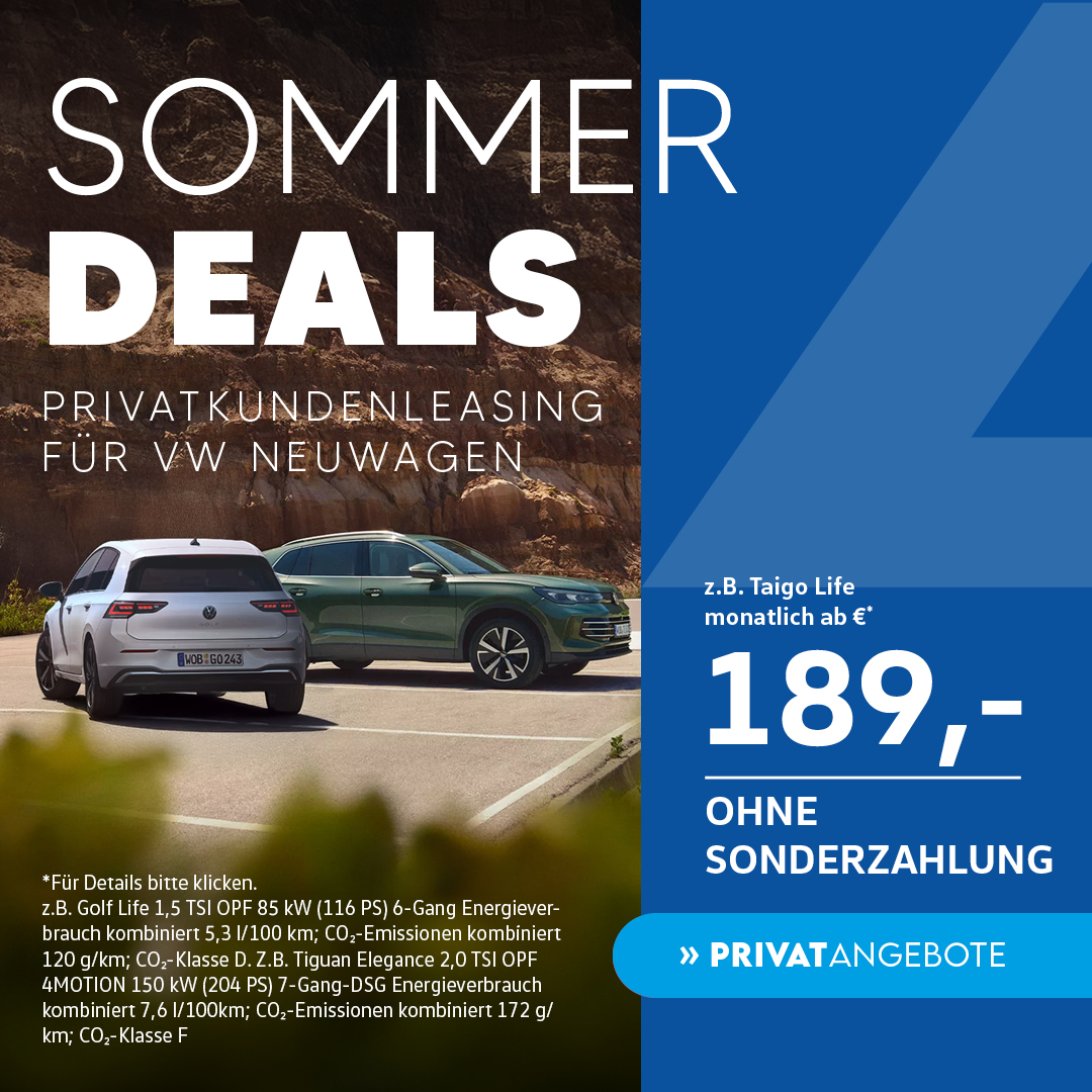 BEITRAGSBILD VW Privatleasing Q3:25