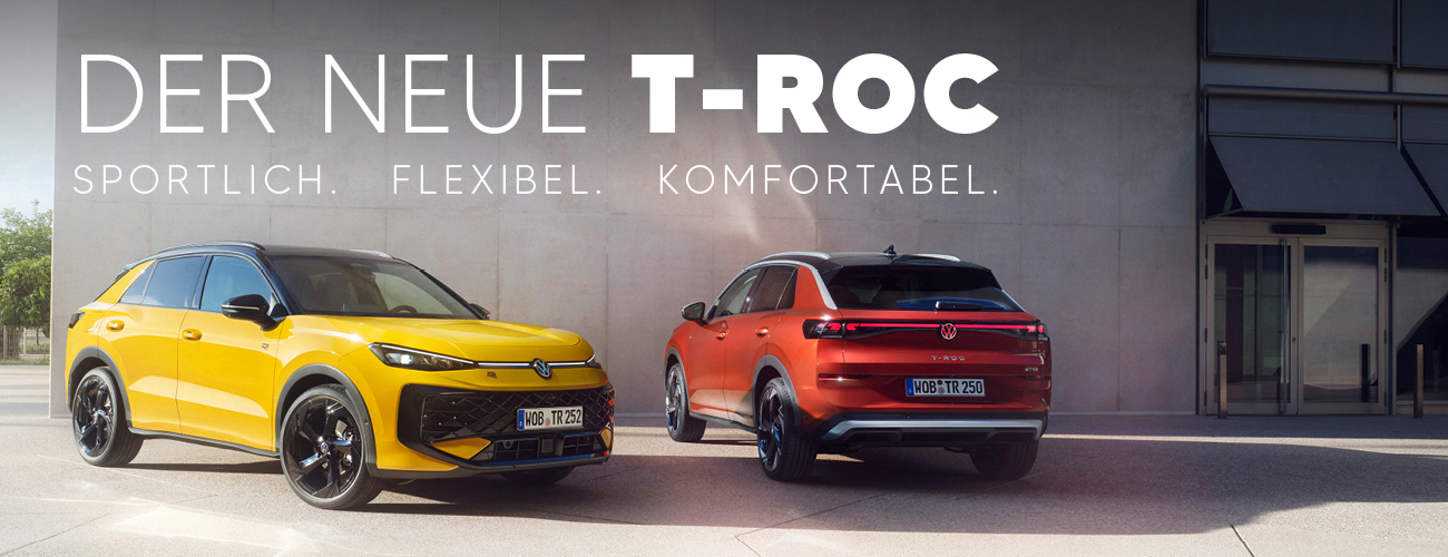HEADER DESKTOP Der neue VW T-Roc