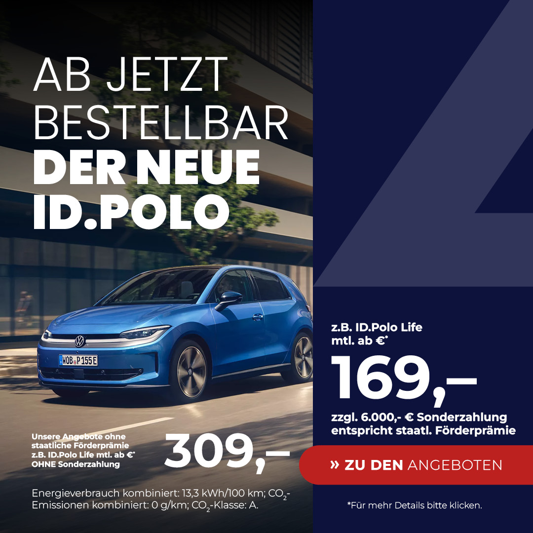 BEITRAGSBILD NEUER ID POLO VW BESTELLBAR