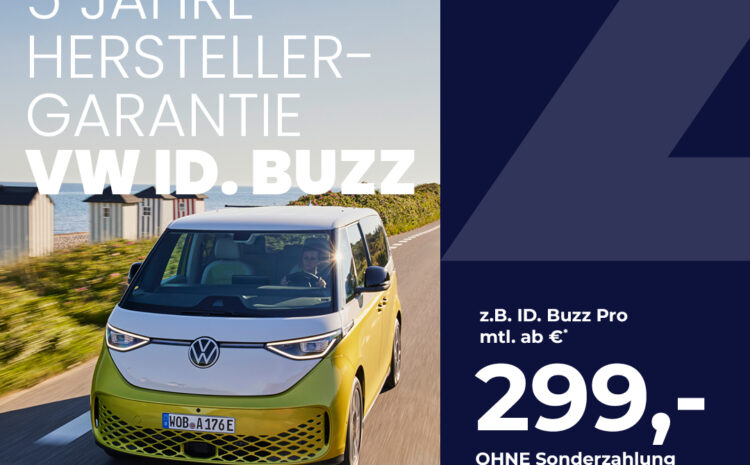  VW ID. Buzz Sonderleasing