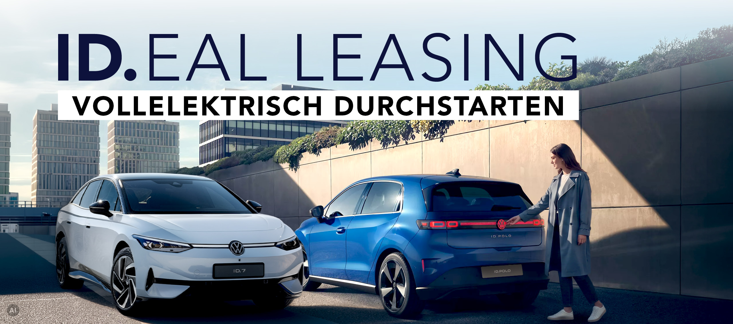 Header V4 VW ID Sonderleasing VW ID. Sonderleasing