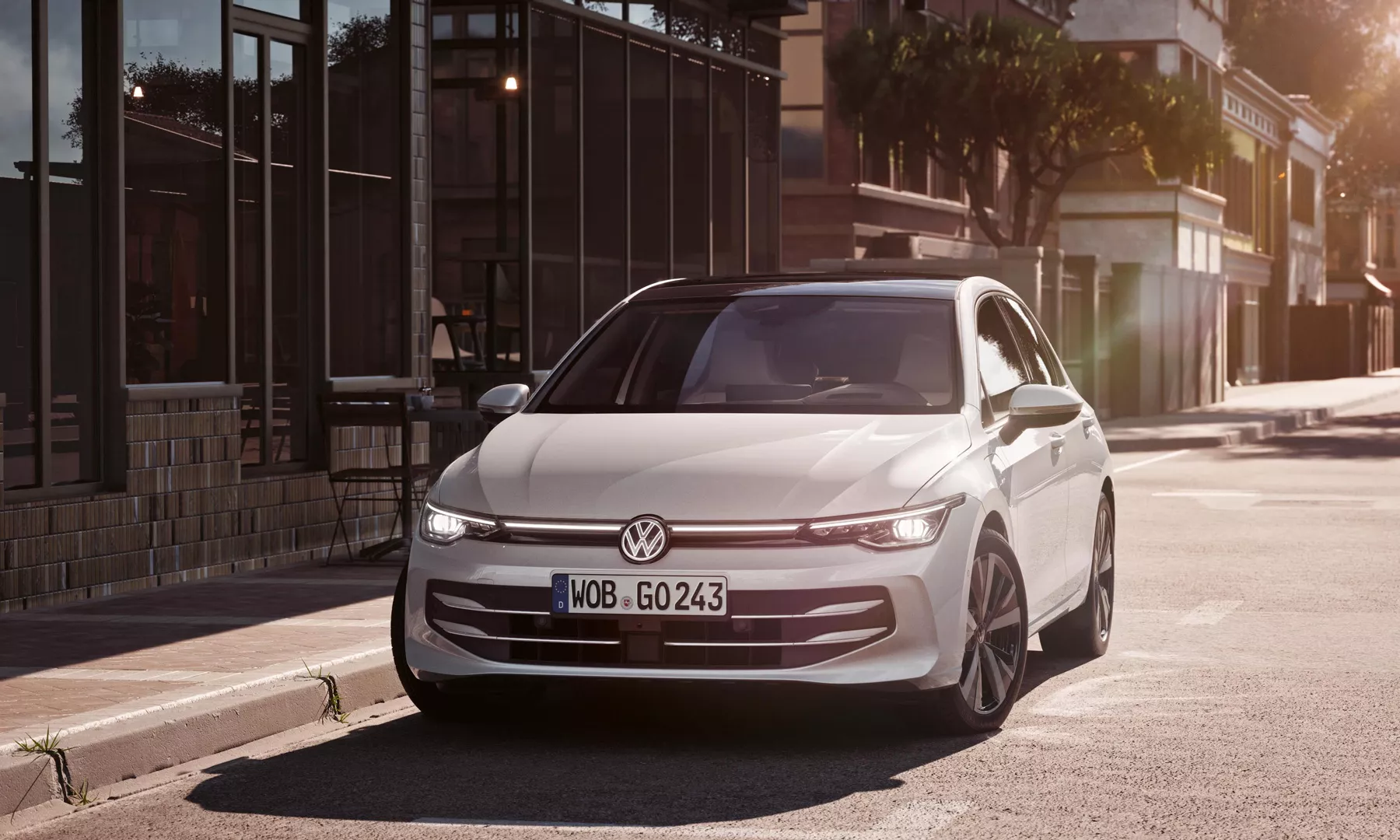 Volkswagen Golf eHybrid in Frontansicht