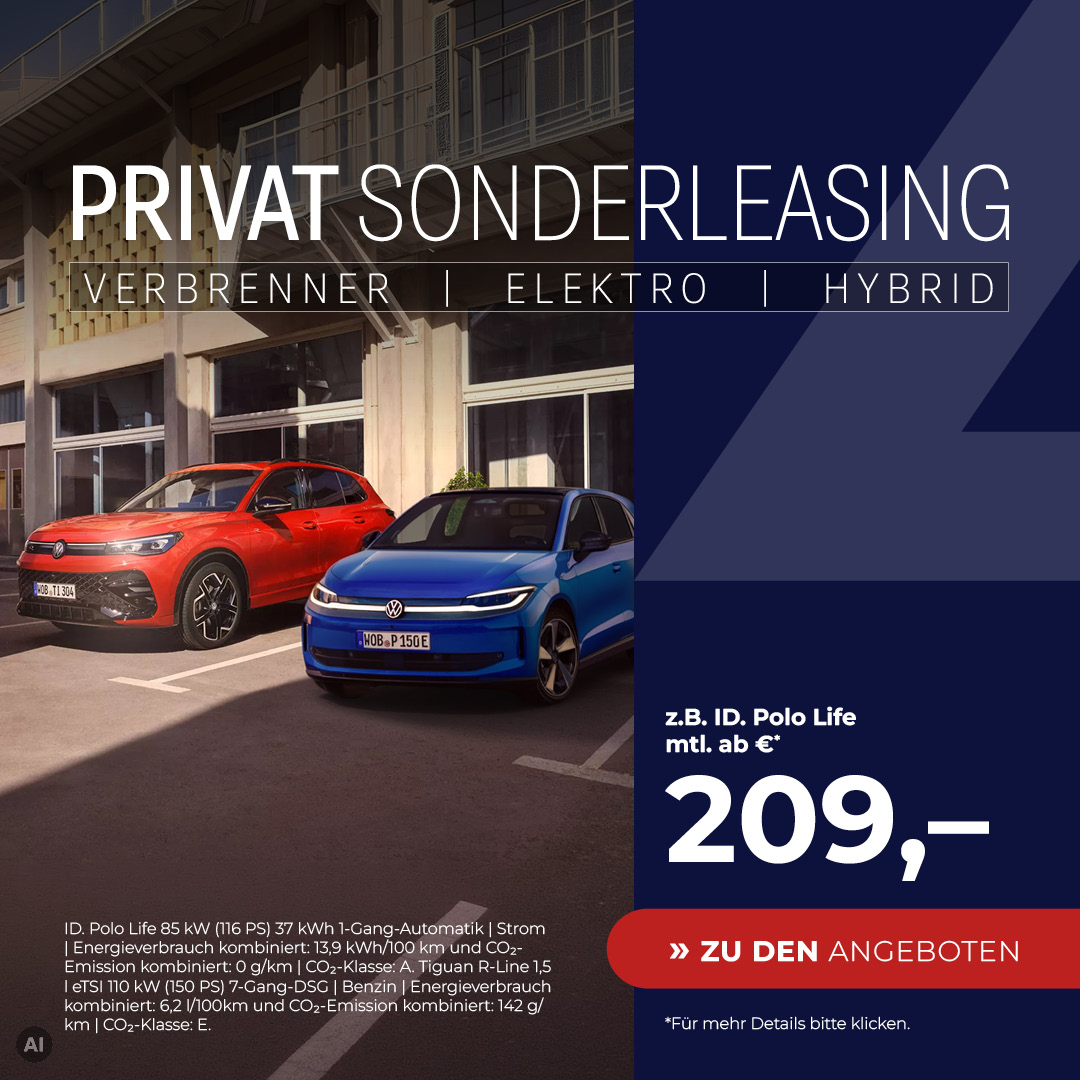 vw privatleasing aktion